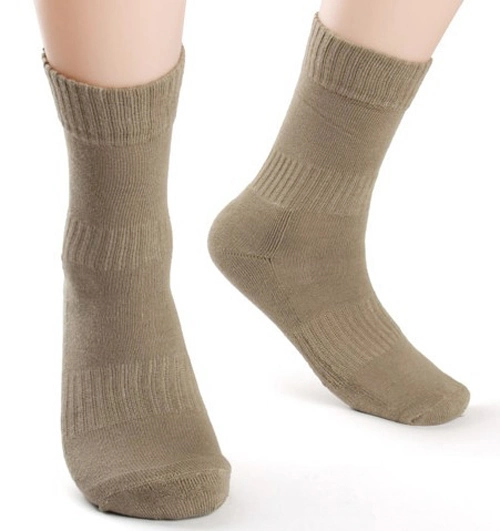 Custom Fashion Cotton Knitting Army Socks