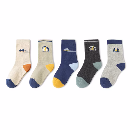 Unisex Custom Baby Children Kids Wholesale Novelty Cotton Short Socks
