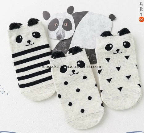 Wholesale Baby Sock 3D Cartoon Tube Sock Baby Children Socks with Animal Pattern