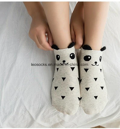 Wholesale Baby Sock 3D Cartoon Tube Sock Baby Children Socks with Animal Pattern